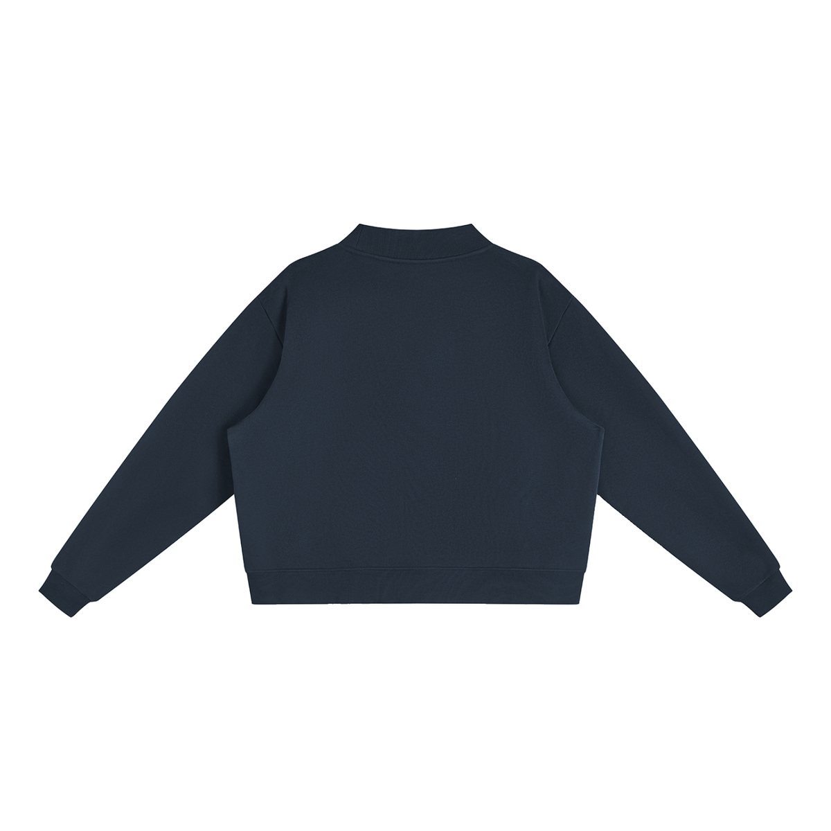 Ole Miss Embroidered Mock-Neck
