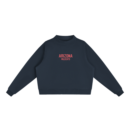 Arizona Embroidered Mock-Neck